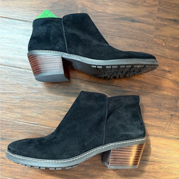 NWOT Sam Edelman Pryce Black Suede Ankle Boots-B5068L1002-Size 10.5 - Picture 7 of 12